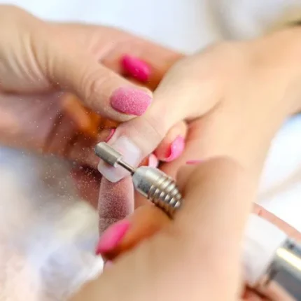 Healthy, shiny natural nails after gel removal