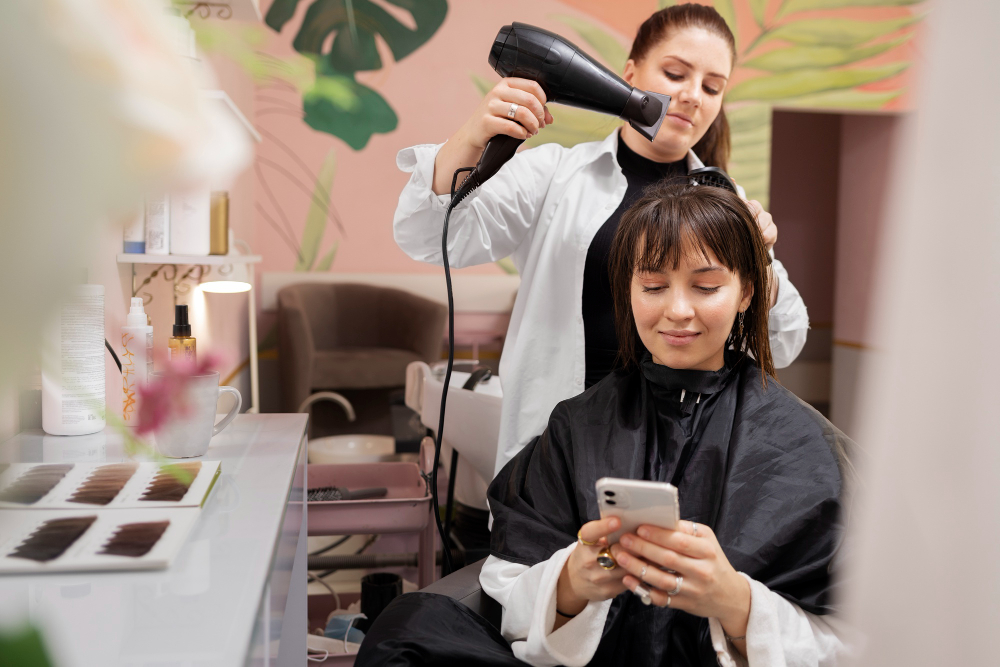 hair treatment home service Dubai for damaged hair